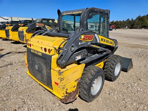 2017 new holland l218 skid steer|l218 new holland for sale.